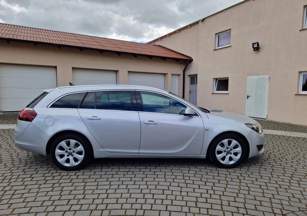 Opel Insignia cena 31999 przebieg: 209724, rok produkcji 2014 z Jedwabne małe 596